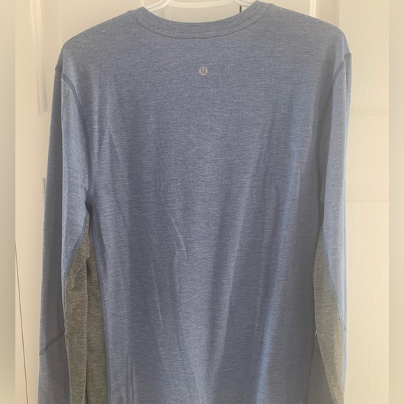 Mens Lululemon Long-sleeve Henley Shirt - Picture 2 of 2